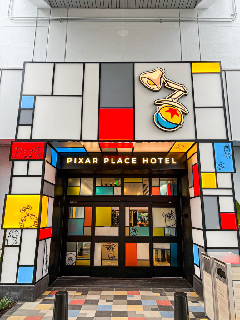 Pixar Place Hotel - Entrance