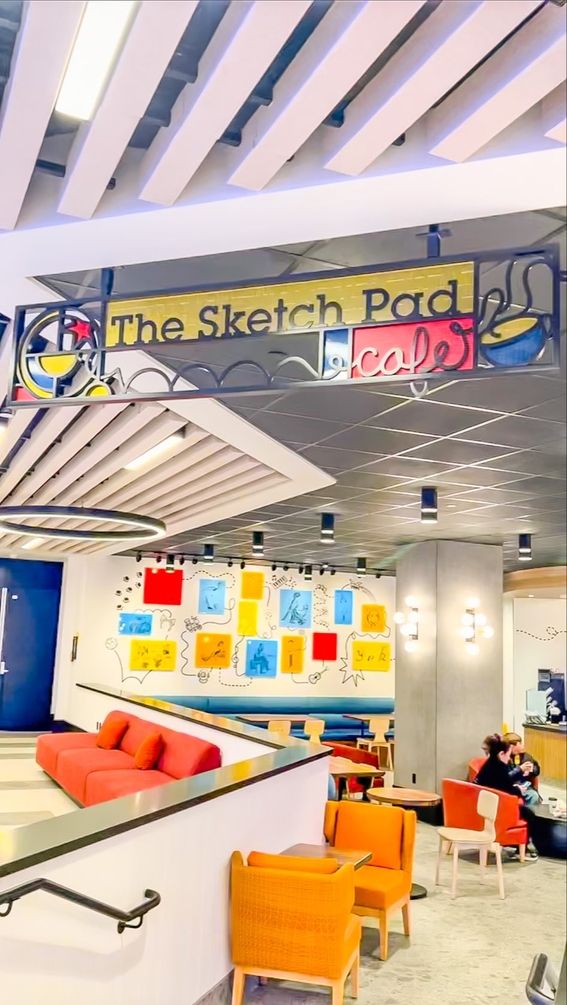 Pixar Place Hotel - The Sketch Pad