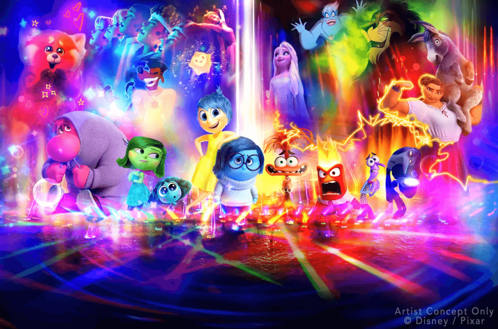 Disney and Pixar Characters for 70th Anniversary in California Adventure