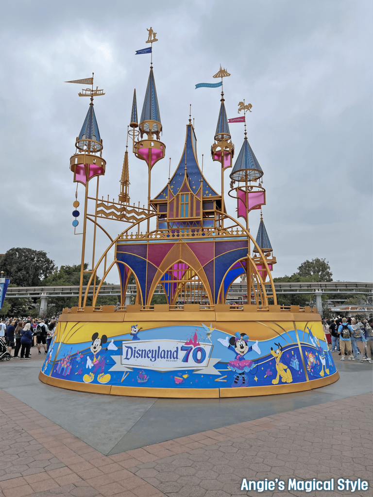 Disneyland 70th Anniversary Sculpture in the Esplanade