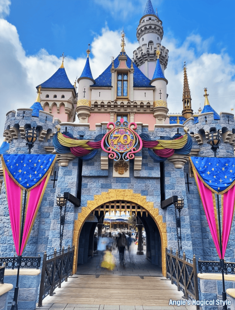 Disneyland 70th Anniversary Castle