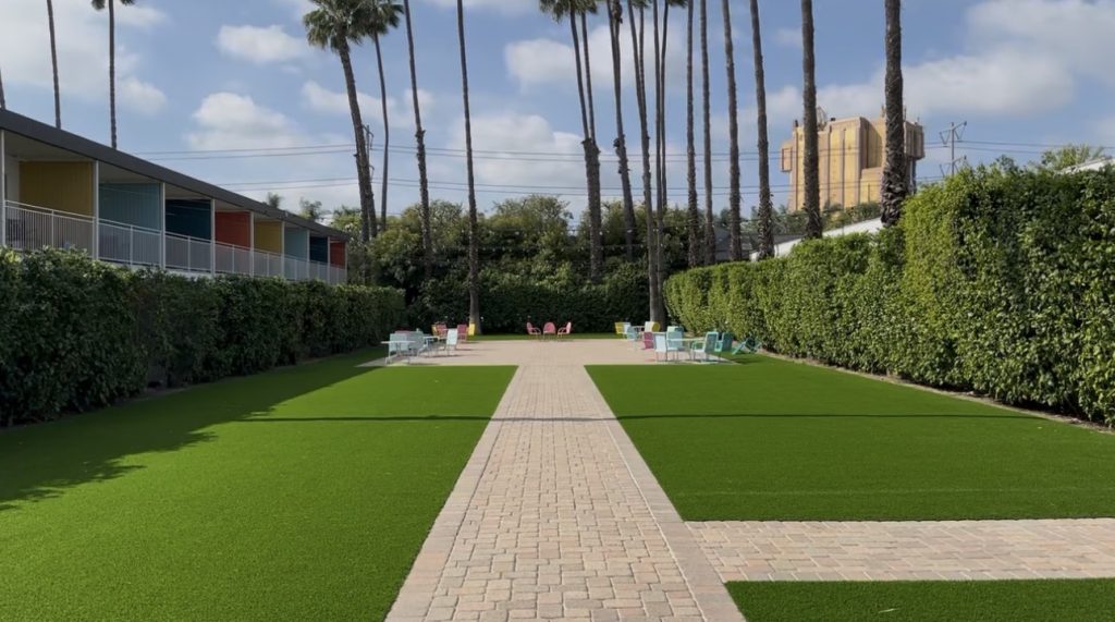 The Anaheim Hotel - Can see Guardians of the Galaxy ride from the hotel