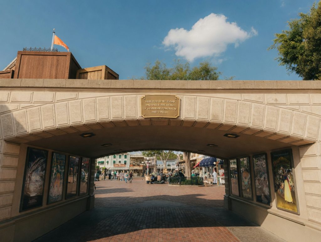 Disneyland Entrance