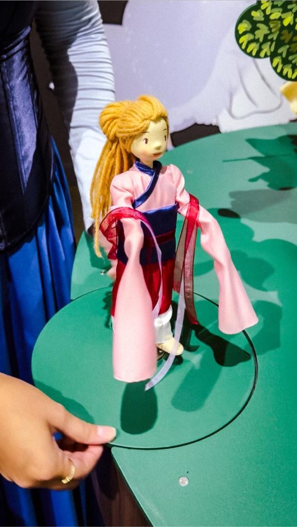 Disney live action costume and fabric reference at Muzeo Museum Anaheim